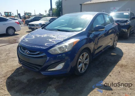 2013 Hyundai Elantra Gt из США, поврежденный, VIN KMHD35LE8DU094197